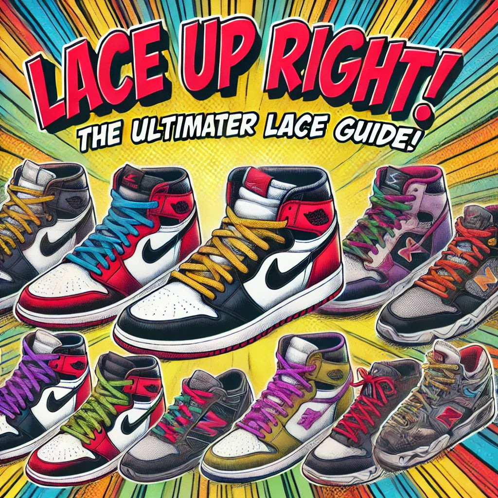 Ultimate Guide to Trainer Lace Lengths & Widths
