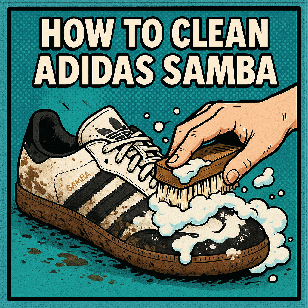 How to Clean Adidas Samba Trainers Like a Pro