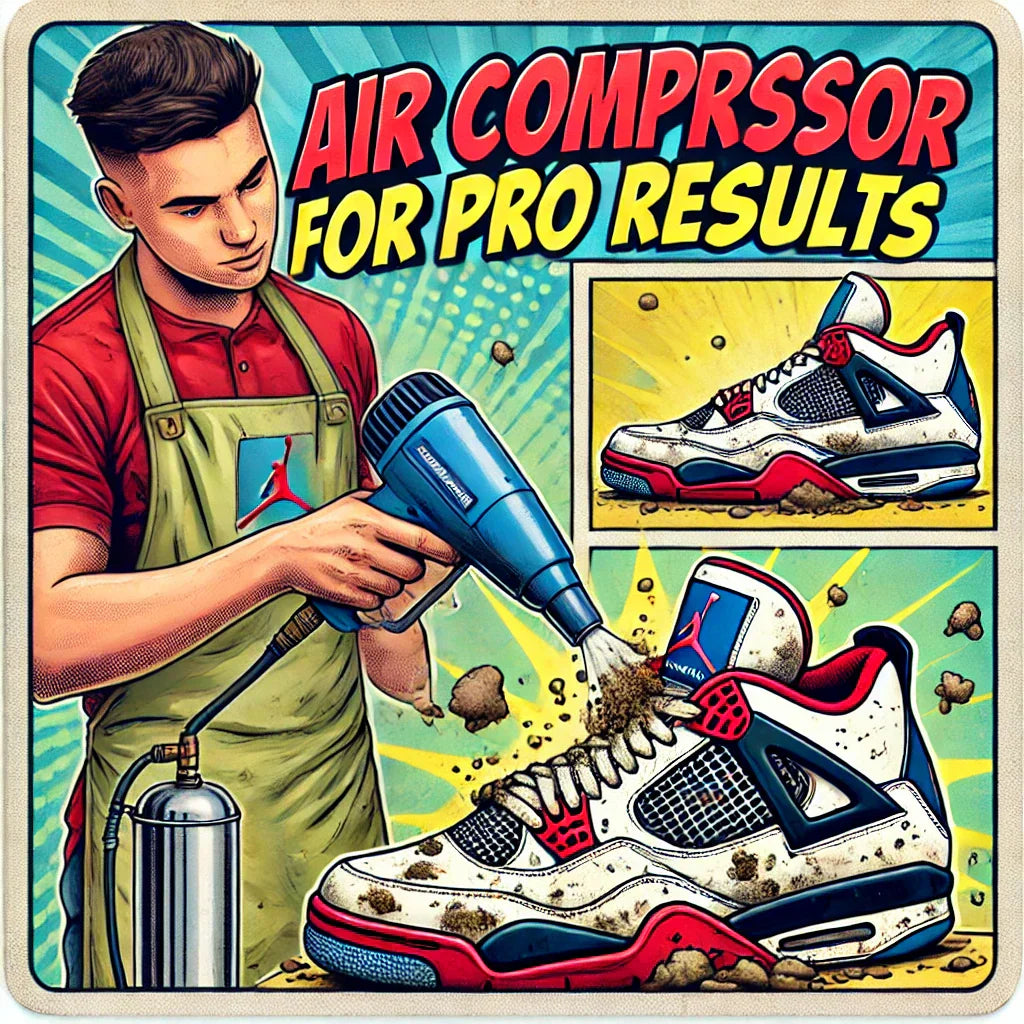 How To Deep Clean Shoes: The Power of an Air Compressor for Professional Results