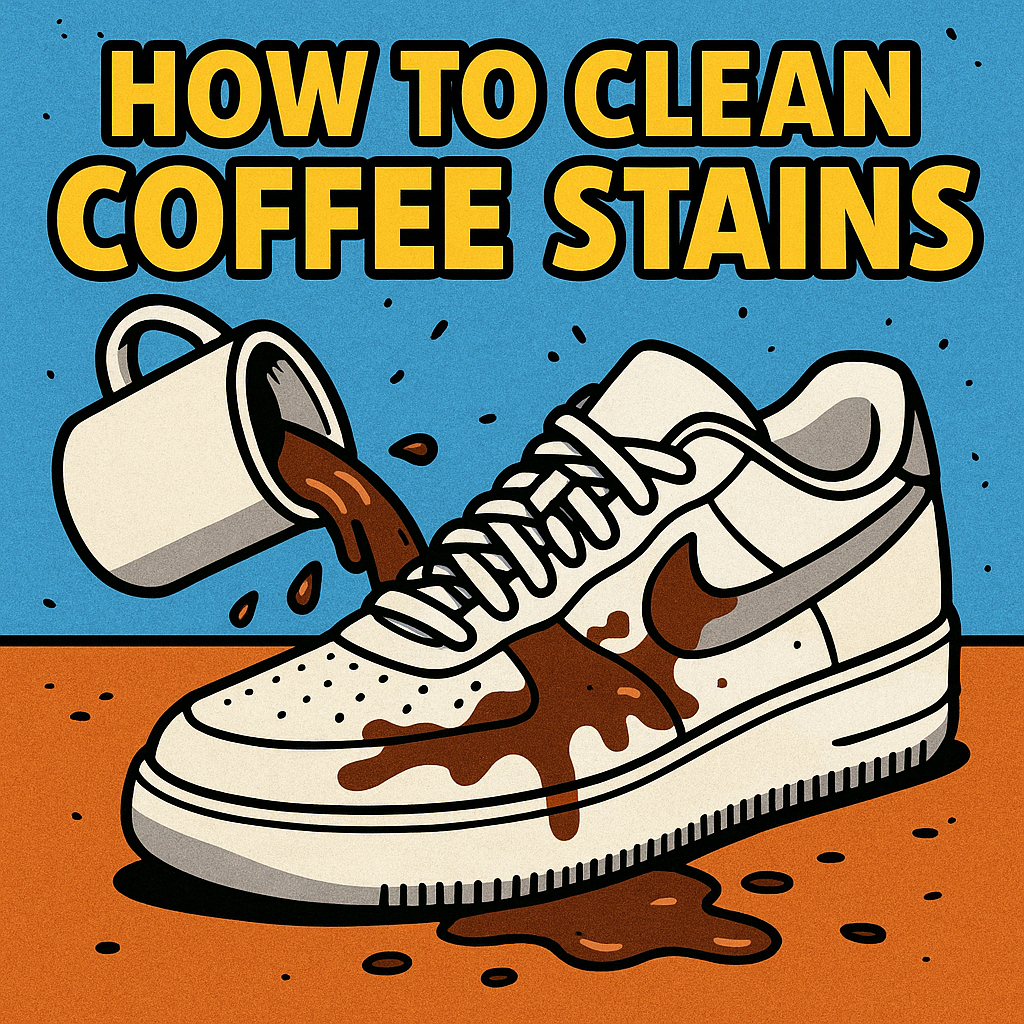 How to Clean Coffee and Wine Stains Off Your Trainers (Without Ruining Them)