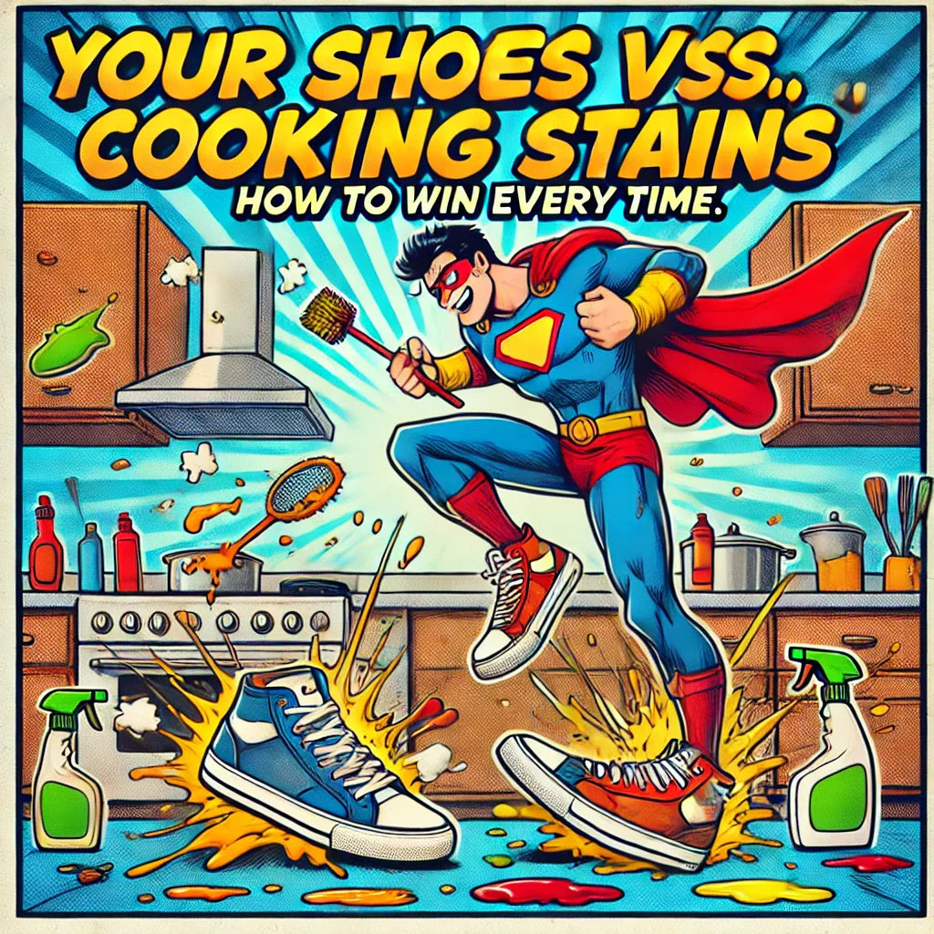 Your Shoes vs. Cooking Stains: How to Remove Every Time