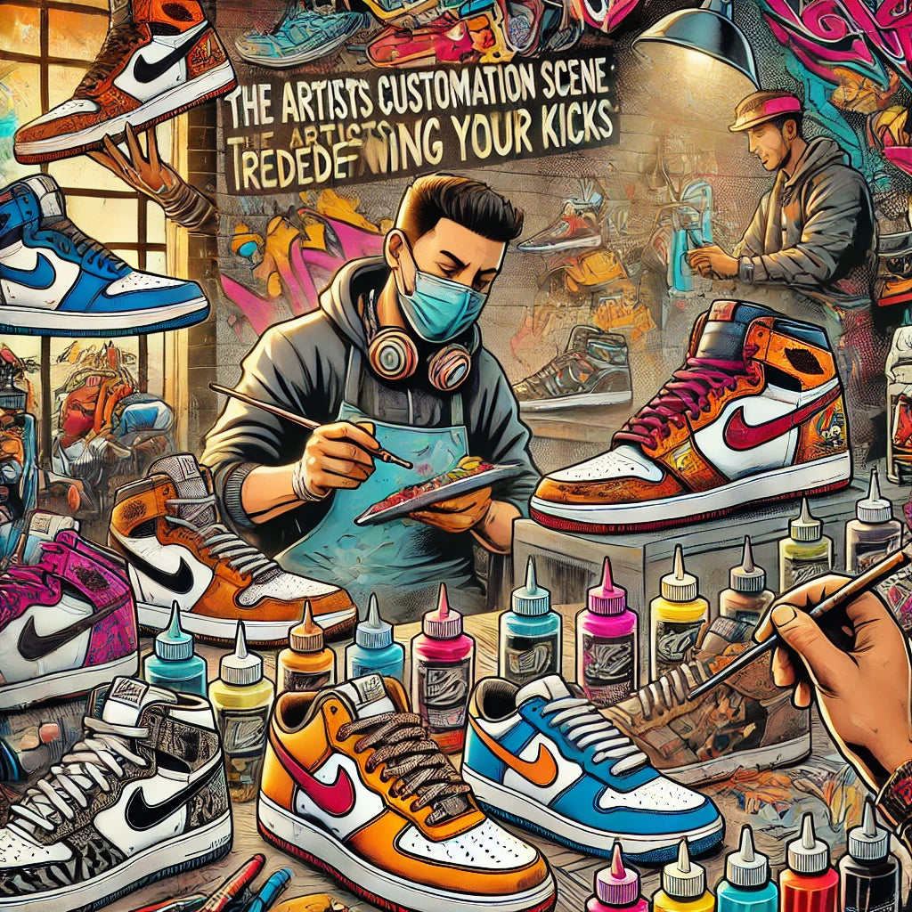 UK Sneaker Customisation Scene: The Artists Redefining Your Kicks