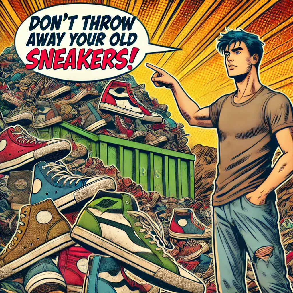 Why You Shouldn't Throw Away Your Old Trainers