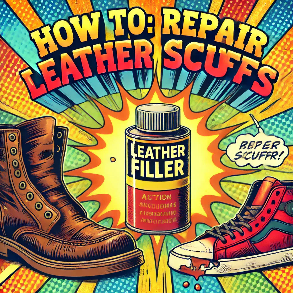 How to Repair Leather Scuffs & Scratches On Sneakers and Boots