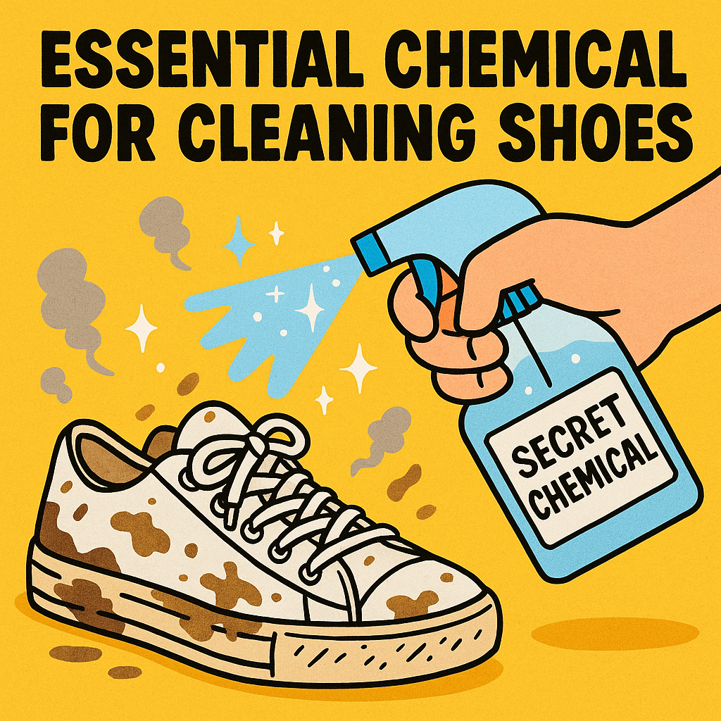 How To Make Shoes Look Brand New: This Chemical is Essential for Shoe Cleaning & Restoration