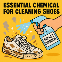 How To Make Shoes Look Brand New: This Chemical is Essential for Shoe Cleaning & Restoration