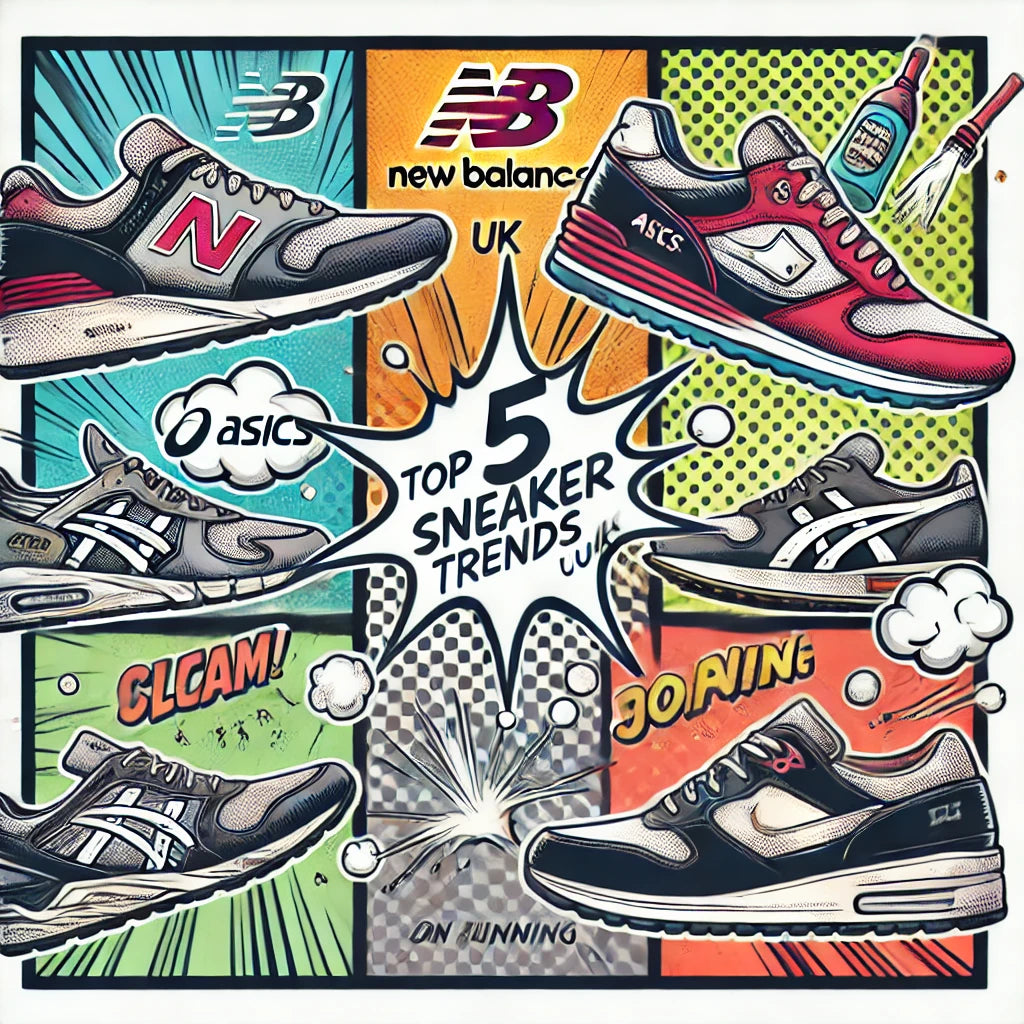 Top 5 UK Sneaker Trends 2024: Most Popular Styles & How to Keep Them Clean