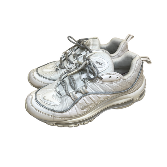 Nike Air Max 98 Triple White | Size (W) UK7.5 US10 EU42