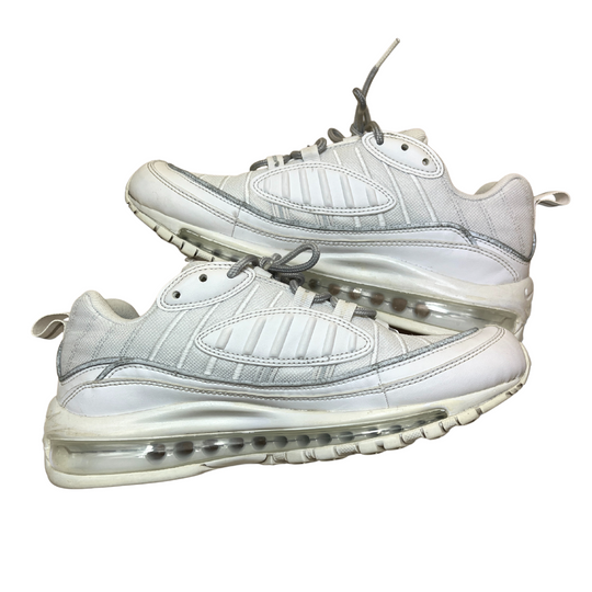 Nike Air Max 98 Triple White | Size (W) UK7.5 US10 EU42