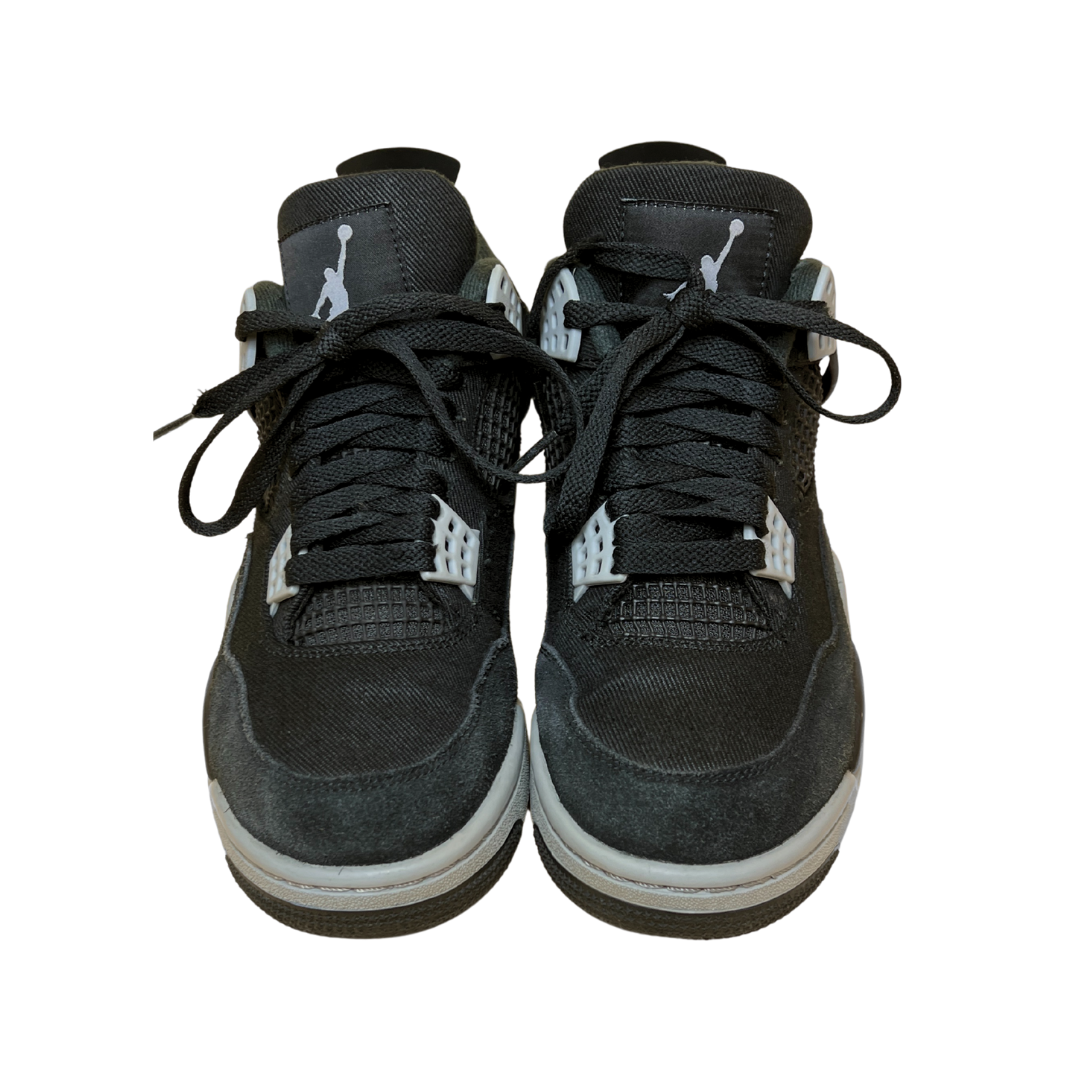 Air Jordan 4 Retro Black Canvas | Size UK7 US8 EU41