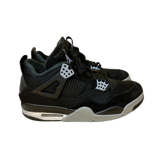 Air Jordan 4 Retro Black Canvas | Size UK9.5 US10.5 EU44.5