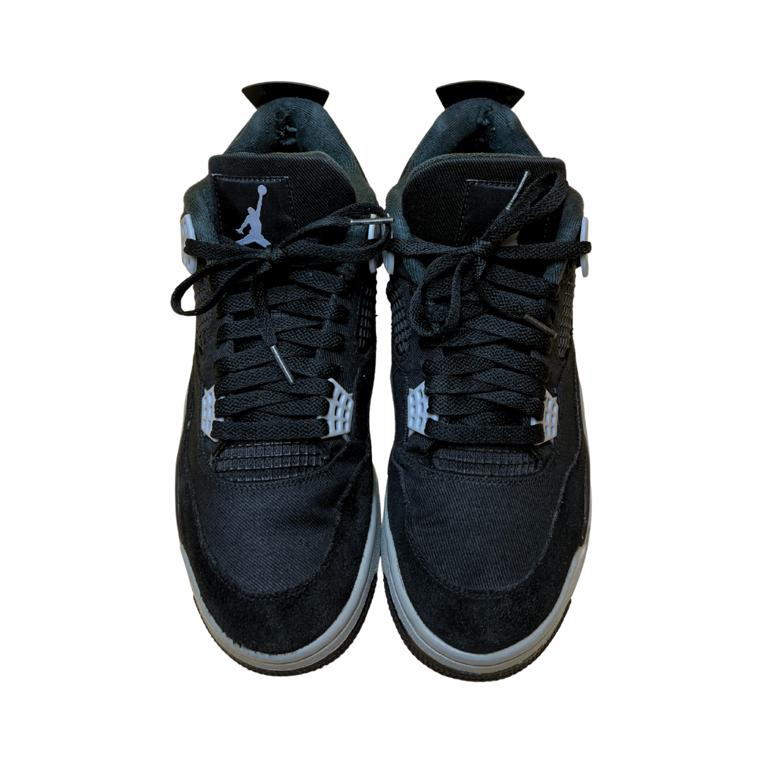Air Jordan 4 Retro Black Canvas | Size UK9.5 US10.5 EU44.5