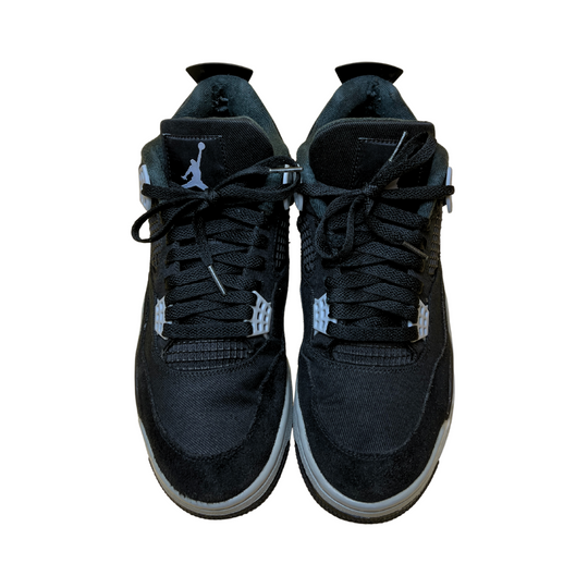 Air Jordan 4 Retro Black Canvas | Size UK9.5 US10.5 EU44.5