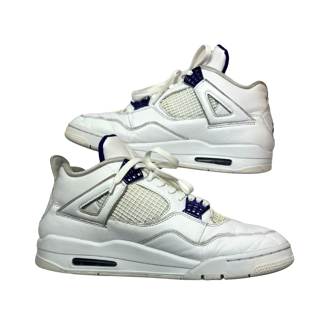Air Jordan 4 Retro Metallic Purple | Size UK11 US12 EU46