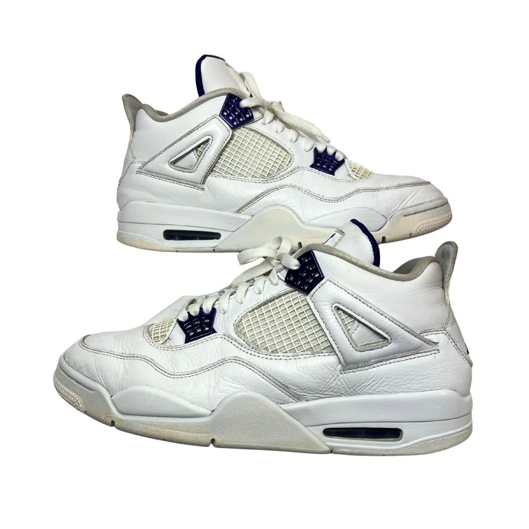 Air Jordan 4 Retro Metallic Purple | Size UK11 US12 EU46
